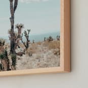 "Dean" - Art Print in desert skies by Kristi Jackson - Frame Close-up