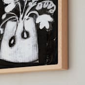 "Vases collection_ moody" - Art Print in moody by Bethania Lima - Frame Close-up