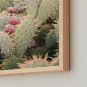 "prickly pears" - Art Print in desert by Crystal Lynn Collins - Frame Close-up