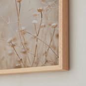 "winter thistle no.1" - Art Print in vintage by Crystal Lynn Collins - Frame Close-up
