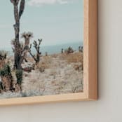 "Dean" - Art Print in desert skies by Kristi Jackson - Frame Close-up
