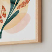 "Rock Garden 2" - Art Print in Daylily by Calee A.H. Cecconi - Frame Close-up