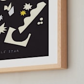 "Twinkle, Twinkle Little Star" - Art Print in Twilight by Elliot Stokes - Frame Close-up
