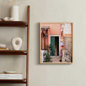 "The Green Door" - Art Print in Green by Alison Holcomb - In a Room