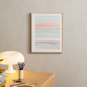 "Summer Horizon" - Art Print in White by Little Valley Studio - In a Room