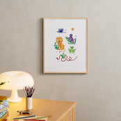 "Colors of the Jungle" - Art Print in Basics by Silvana Pacheco - In a Room