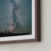 "Light In The Darkness" - Art Print in Night Sky by Rob Wilson - Frame Close-up