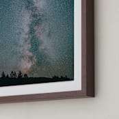 "Light In The Darkness" - Art Print in Night Sky by Rob Wilson - Frame Close-up