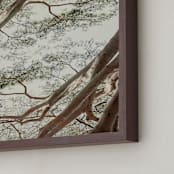 "Tapestry I" - Art Print in Woodland Green by Alicia Abla - Frame Close-up