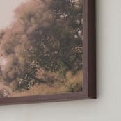"Plume 2" - Art Print in Blush by LindseyErin - Frame Close-up