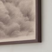 "La Nube" - Art Print in Vintage Ivory by jinseikou - Frame Close-up