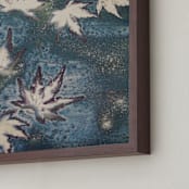 "Reverie I" - Art Print in Lake Teal by Courtney Crane - Frame Close-up