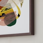 "traveling together" - Art Print in Taxi by Carrie Moradi - Frame Close-up