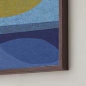 "tissue mounds" - Art Print in sun and moon by Carrie Moradi - Frame Close-up