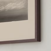"Pilvi I" - Art Print in Vintage Grey by jinseikou - Frame Close-up