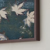 "Reverie ll" - Art Print in Lake Teal by Courtney Crane - Frame Close-up