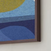 "tissue mounds" - Art Print in sun and moon by Carrie Moradi - Frame Close-up