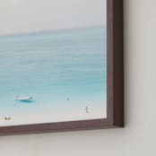 "Island Time 2" - Art Print in Sea by Lindsay Madden - Frame Close-up