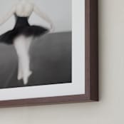 "Dream of a Dancer" - Art Print in Shadow by M.E.Segantini - Frame Close-up