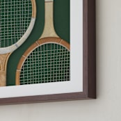 "Timeless" - Art Print in Evergreen by Paola Benenati - Frame Close-up