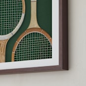 "Timeless" - Art Print in Evergreen by Paola Benenati - Frame Close-up