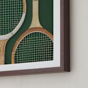 "Timeless" - Art Print in Evergreen by Paola Benenati - Frame Close-up