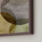 "Flow 3" - Art Print in Stone by Aspa Gika - Frame Close-up