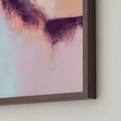 "My Vessel" - Art Print in Plum by Amy Moen - Frame Close-up