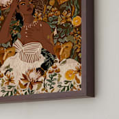 "The Autumn Bride" - Art Print in Autumn by ThirtyOne Illustrations - Frame Close-up