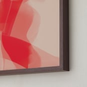 "Reminders" - Art Print in Velvet Sunset by Ashley Ottinger - Frame Close-up