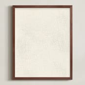 "Sandstone Etching" - Art Print in Sandstone by Emily Kariniemi - Framed
