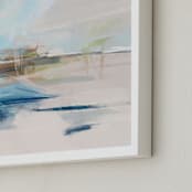 "hill house" - Art Print in Spring Grey by Eric Ransom - Frame Close-up