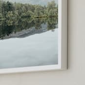 "Mirror Mirror II" - Art Print in Lake by lulu and isabelle - Frame Close-up