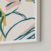 "you are seen" - Art Print in Sunrise Glow by Alicia Schultz - Frame Close-up