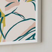 "you are seen" - Art Print in Sunrise Glow by Alicia Schultz - Frame Close-up
