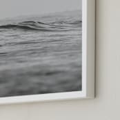 "Pacific Waters" - Art Print in Fog by Em Hale - Frame Close-up
