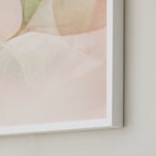 "Sweet Memories II" - Art Print in Peach by Lisa Sundin - Frame Close-up