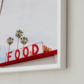 "Zuma Beach Malibu No. 7" - Art Print in Color by Kamala Nahas - Frame Close-up
