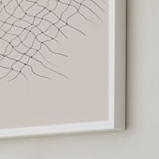 "Gather" - Art Print in Sandstone by Francesca Iannaccone - Frame Close-up