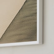 "Sahara Desert" - Art Print in Original Color by Therese d - Frame Close-up