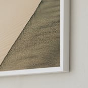 "Sahara Desert" - Art Print in Original Color by Therese d - Frame Close-up