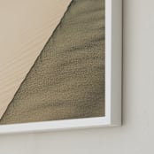 "Sahara Desert" - Art Print in Original Color by Therese d - Frame Close-up