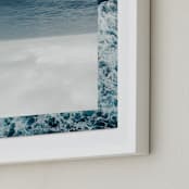 "Waves 2" - Art Print in Marine by lulu and isabelle - Frame Close-up