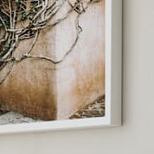 "Hold On" - Art Print in ivy by Janet Cruz - Frame Close-up