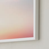 "Rainbow Sky II" - Art Print in Rainbow by Kamala Nahas - Frame Close-up