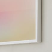 "Sunset" - Art Print in sun by Lori Wemple - Frame Close-up