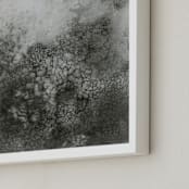 "Respire" - Art Print in Warm Grey by Janie Allen - Frame Close-up