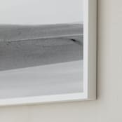 "Forecast" - Art Print in Black & White by Ashleigh Ninos - Frame Close-up