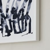 "Possibility" - Art Print in MIdnight by Stephanie Nowotarski - Frame Close-up