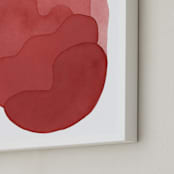 "pink composite" - Art Print in coral by Kelly Witmer - Frame Close-up